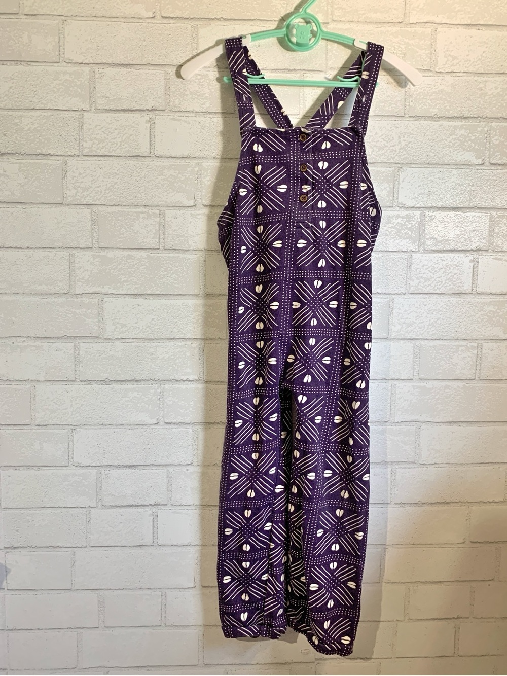 Ade + Ayo Black History Month Overalls/Jumpsuit Dark Purple 100% Cotton